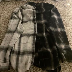 shein flannel shirt